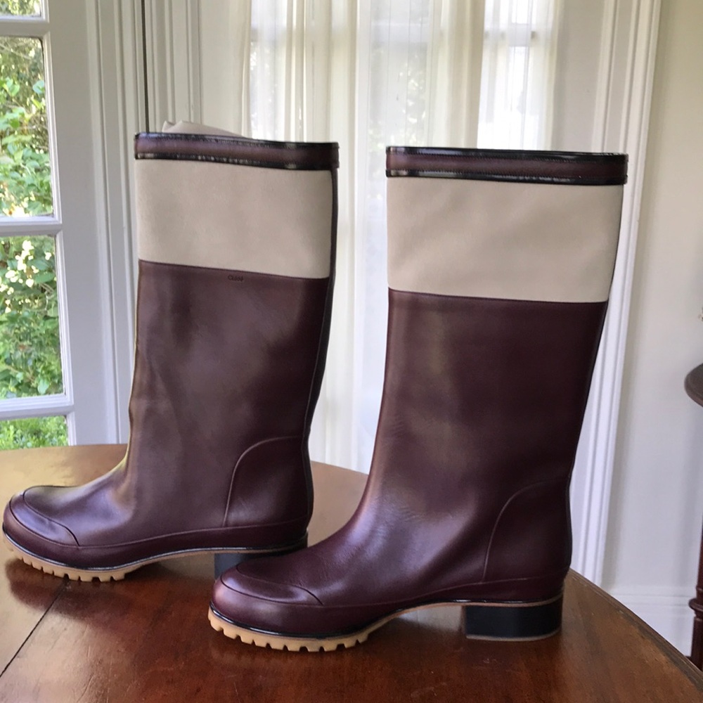 Chloe boots, size 40 & 1/2, never worn